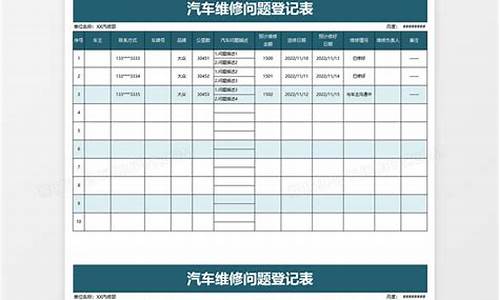 汽车维修登记软件(汽车维修登记管理系统)(图1)