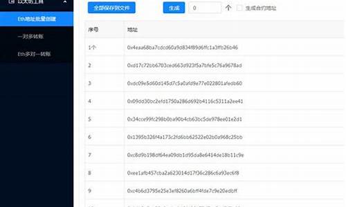 批量生成以太坊钱包软件(以太坊批量生成地址)(图1)